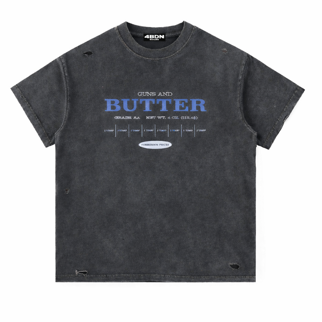 Gun and Butter FP Tee Black